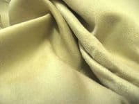 Faux Suede Suedette Fabric Material 150g - BEIGE